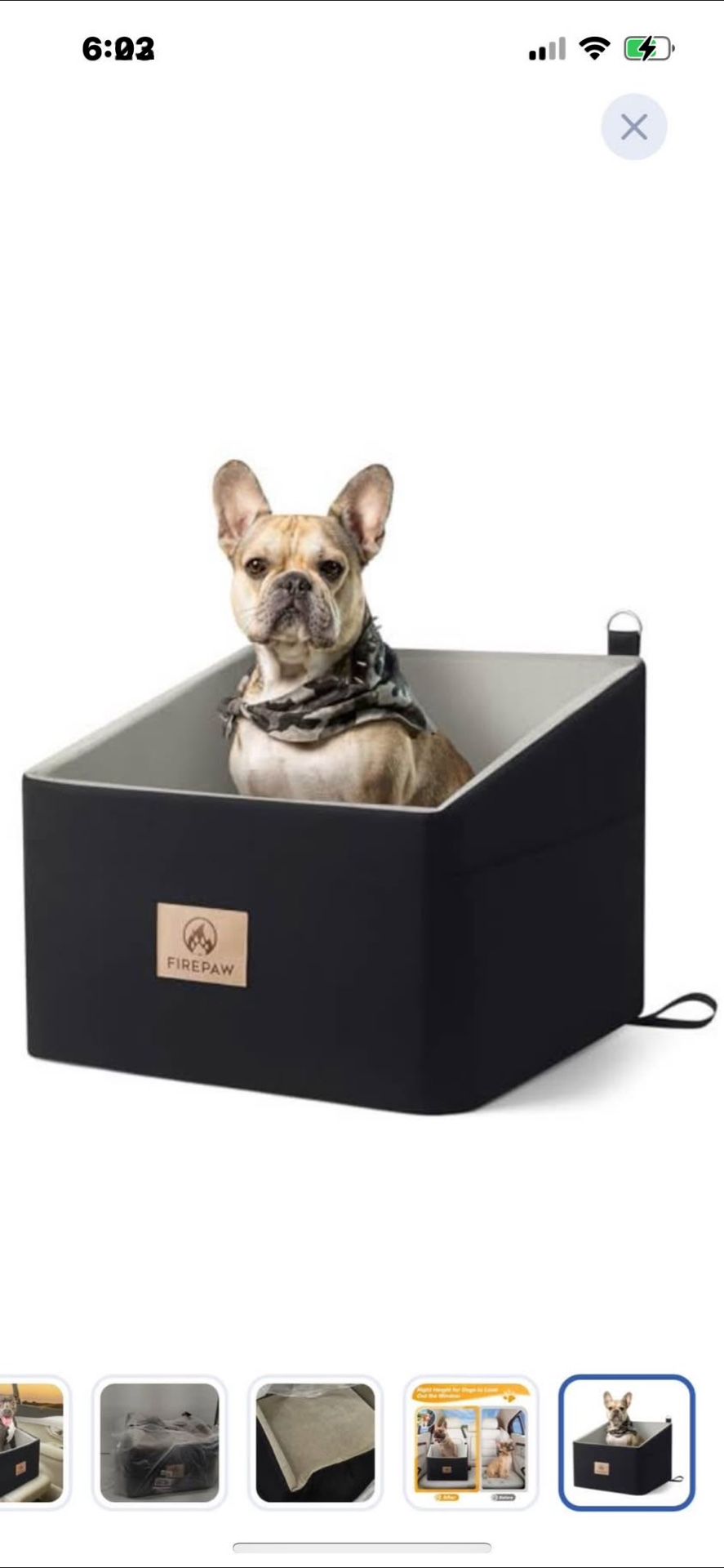 “New”Dog&Pet Car Seat(up To 35lbs)washable,w/safety Straps