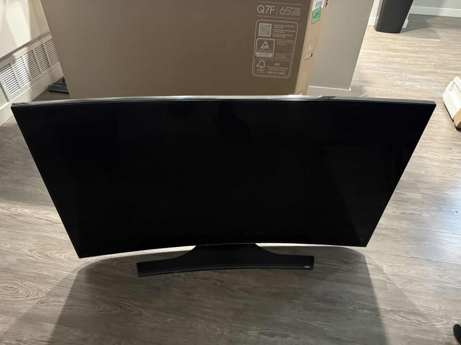 55in Samsung Smart Tv Curved