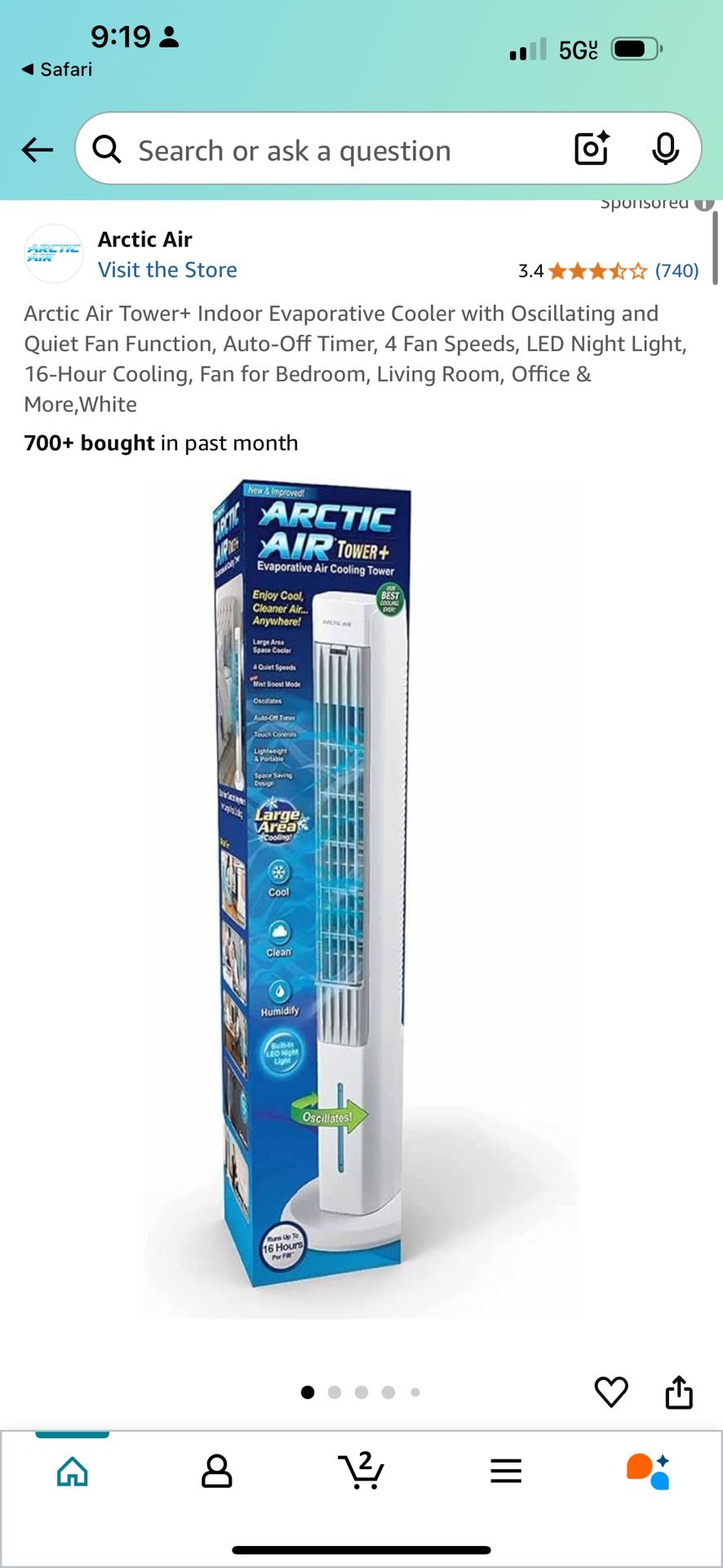 Artic Air Tower