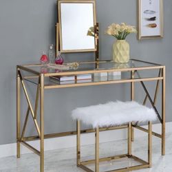 Champagne Gold Vanity 
