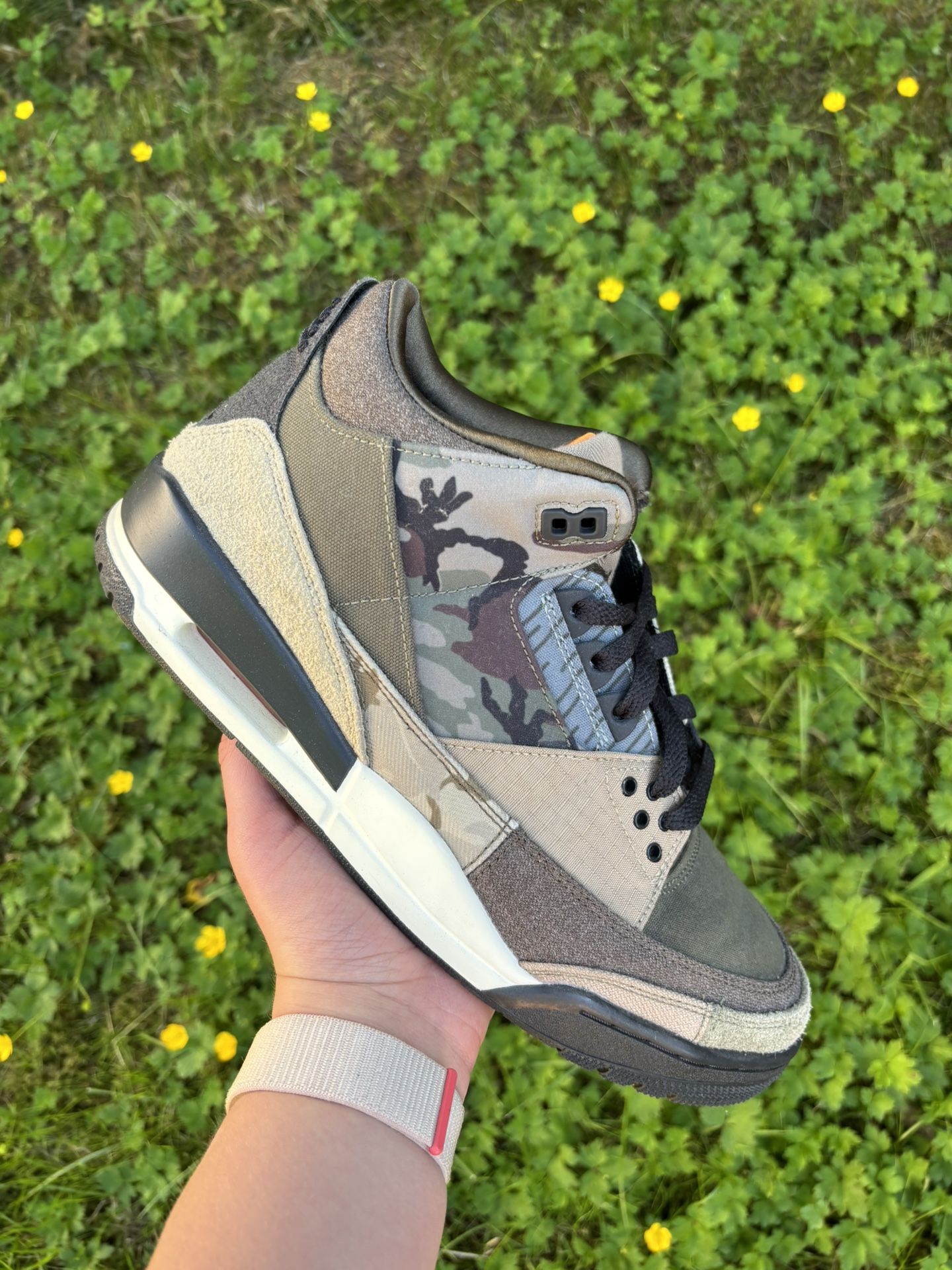 Jordan 3 Patchwork Camo