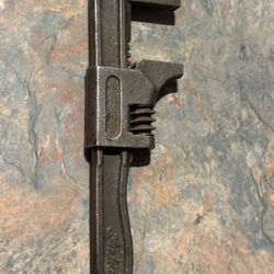 Indian Motorcycle Antique Adjustable Wrench 