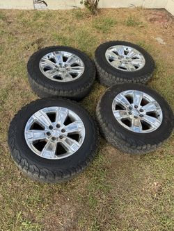 20 inch stock wheels GMC Yukon Sierra Chevy Silverado Tahoe Cadillac Escalade rims tires