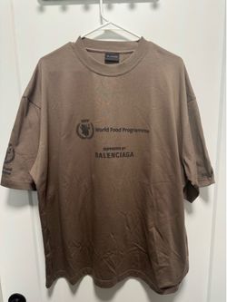 Balenciaga World Food Programme T-Shirt Size 2XL