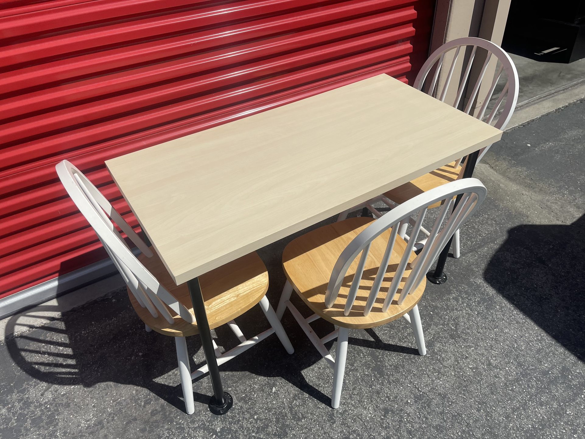 Table And 3 Chairs