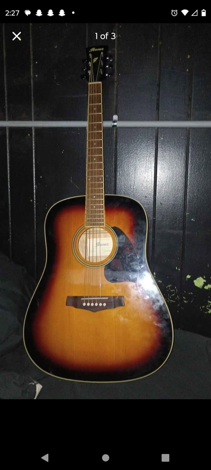 Guitar For Sale With Stand And Case