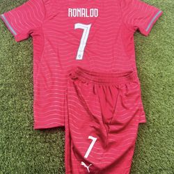 Soccer  kids sizes Ronaldo Portugal home world cup 2026 kids and adults Jerseys jersey Ronaldo futbol Portugal 🇵🇹 Messi Argentina set Ronaldosizes22