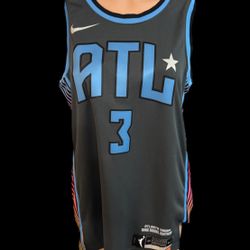 Nike Chennedy Carter Atlanta Dream #3 WNBA Rebel Jersey Medium