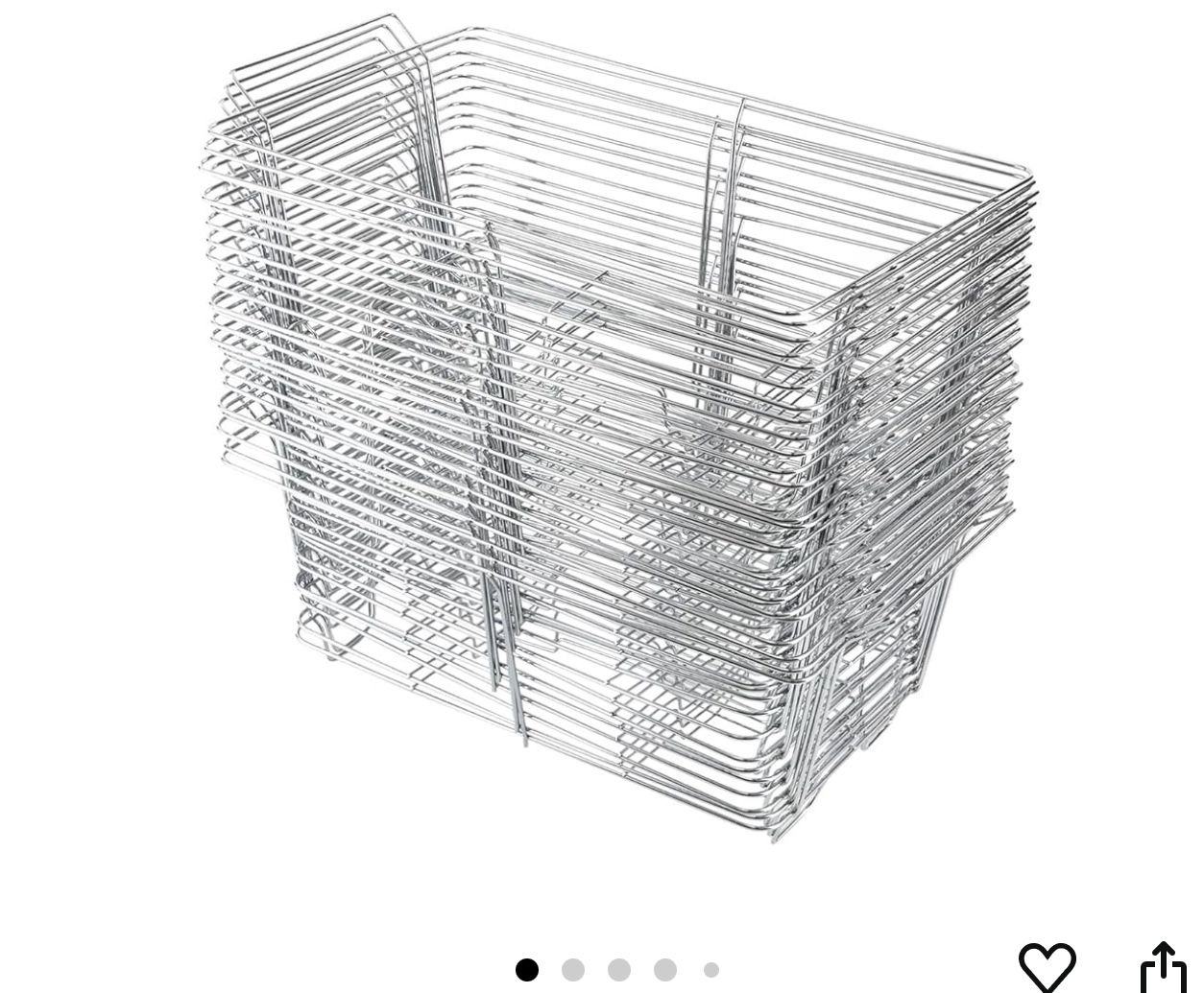 15Pack Chafing Wire Rack Buffet Stand Chrome Frame