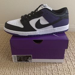 Nike Dunk Low SB Court Purple Size 9.5 -$155