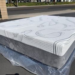 Full Size Organic Hybrid Cool Gel Memory Foam Mattress!¡!