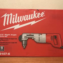 Milwaukee 1/2” Right Angle Drill En Caja Sellada  