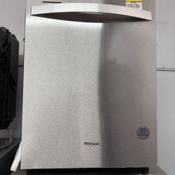 New Whirlpool Dishwasher With Third Rack Stainless Steel Tub
