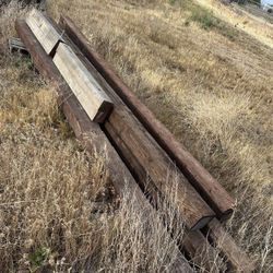 15-16Ft railroad ties $100@