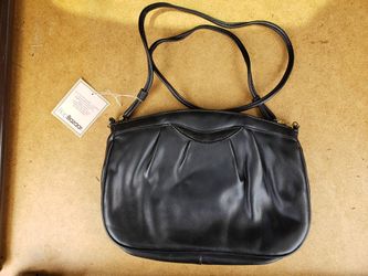 Black Bag Bazaar Vinyl Handbag