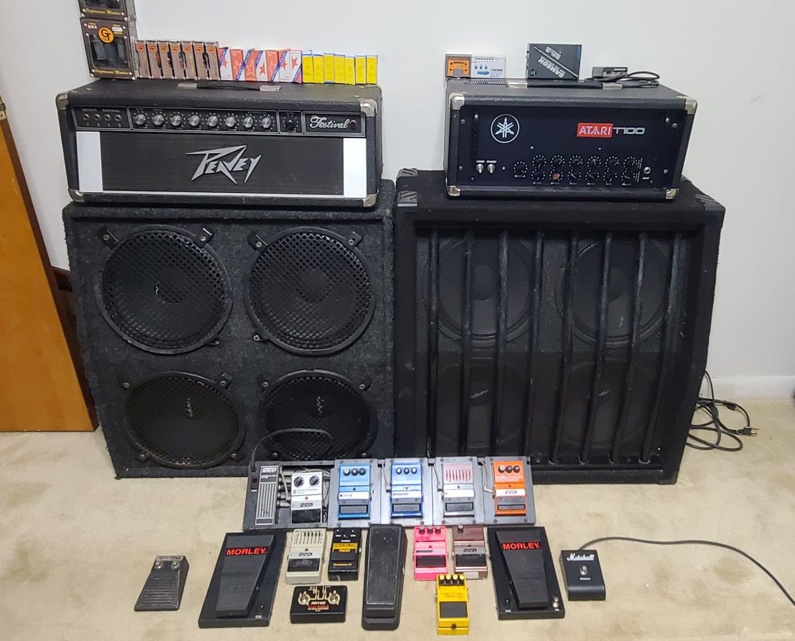 Vintage Guitar Gear * Tube Amps * 4x12 cabs * Pedal collection
Moving Sale!
