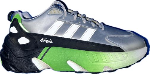 Adidas ZX 22 Kawasaki Ninja Boost Silver Metallic Mens Shoes 11 GW2125 New