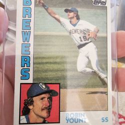 Robin Yount Paul Molitor 1984 Topps Baseball Cards 