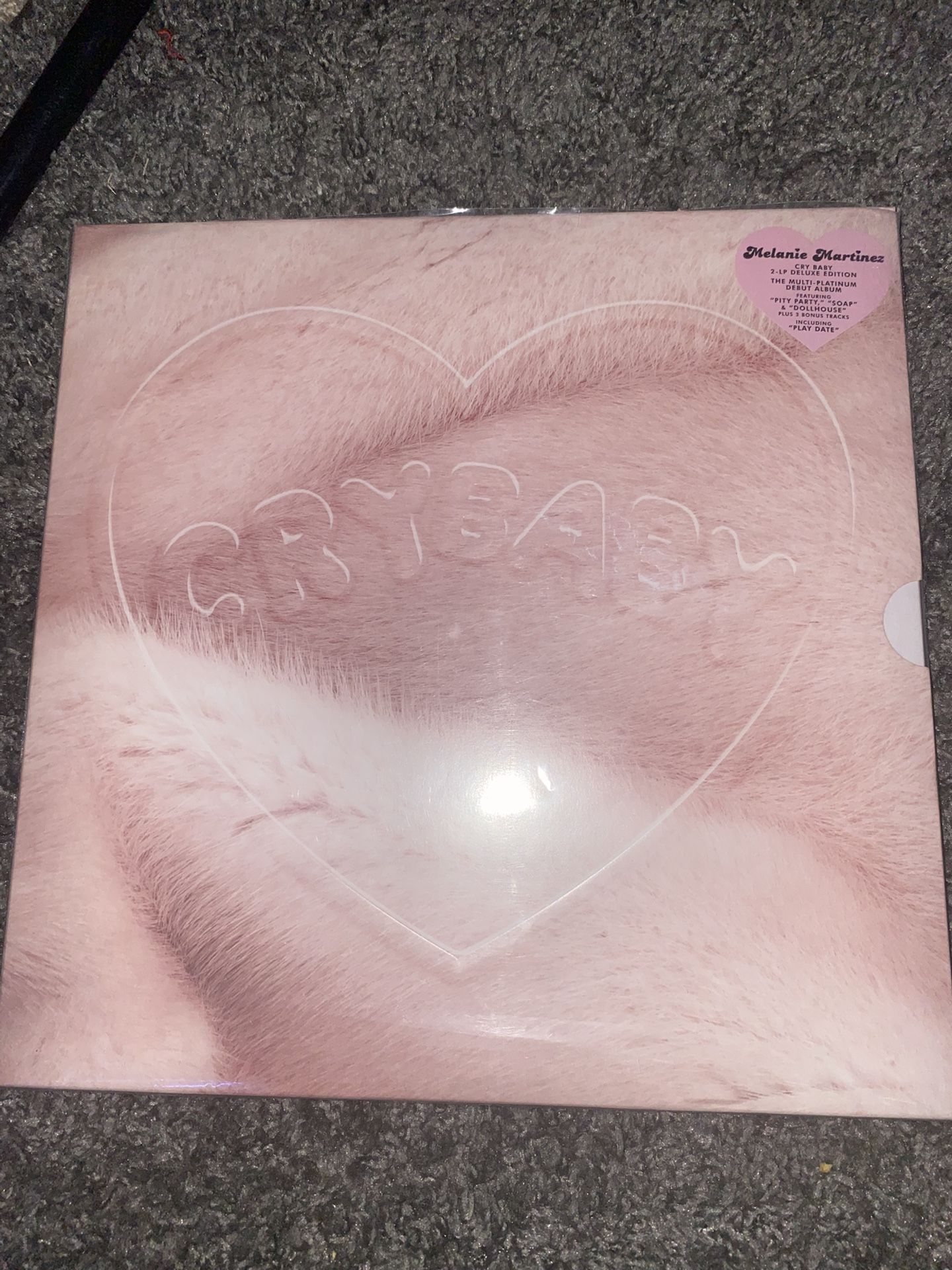 Crybaby Deluxe Pink And Blue Vinyl
