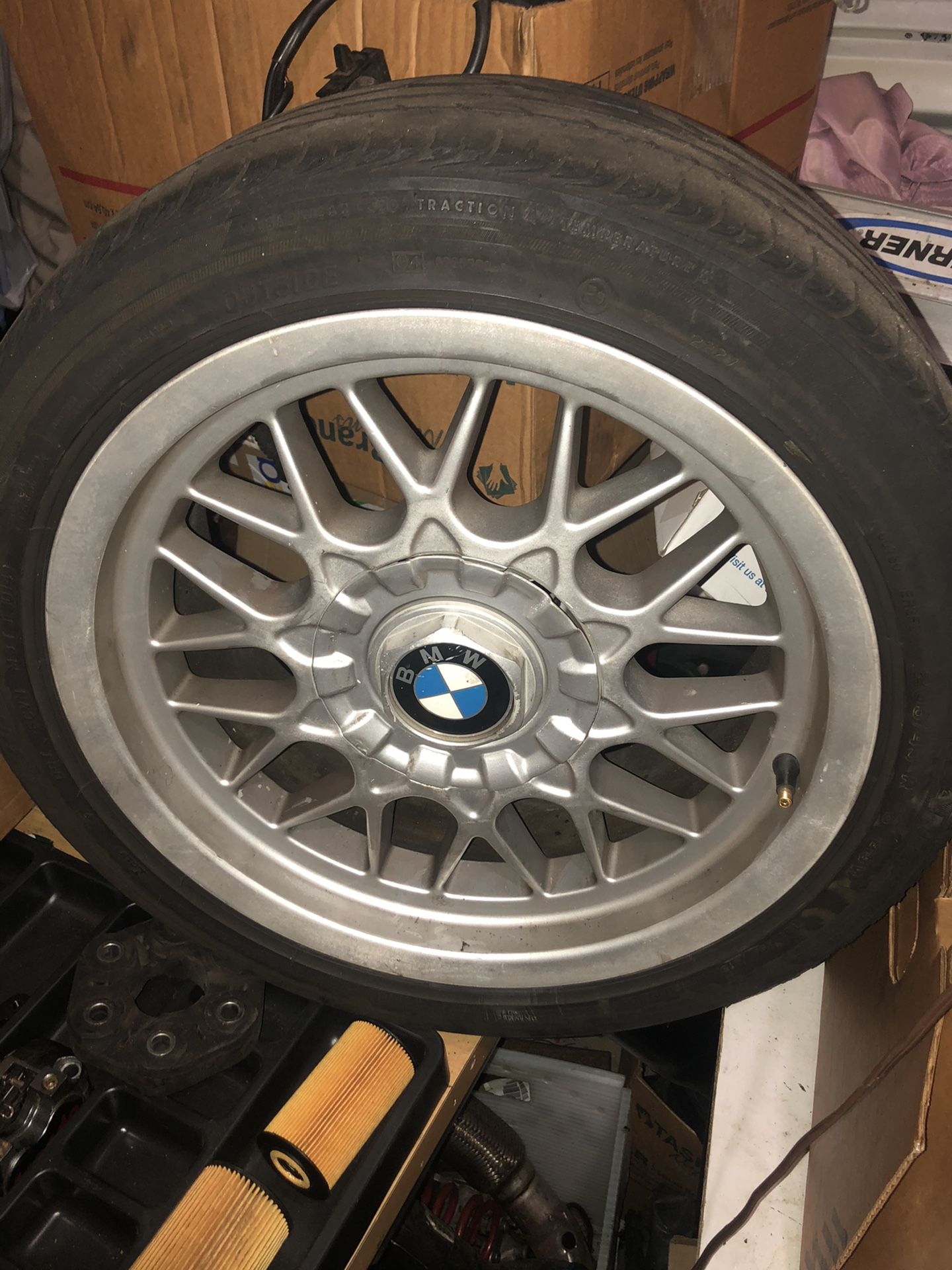 BMW Style 29 Wheels For Sale, Plus 5th Spare Wheel 15x7 5x120 With Center Caps!