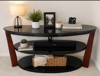 Modern Glass TV Stand / Media Console