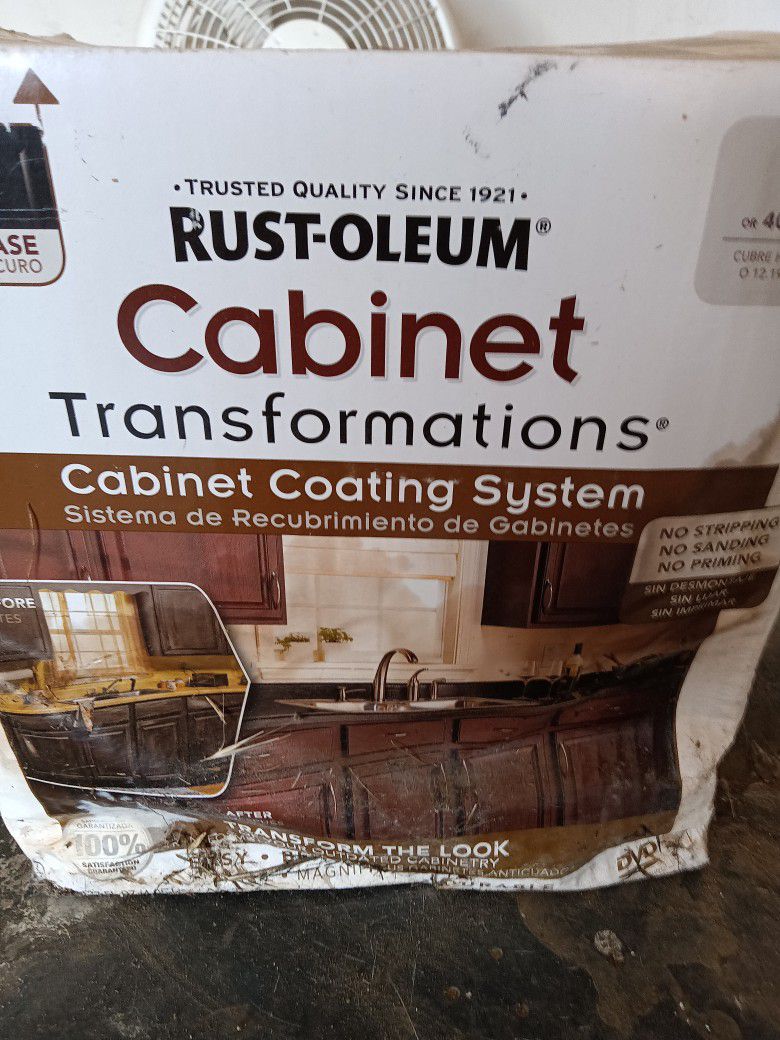 rustoleum cabinet coating system