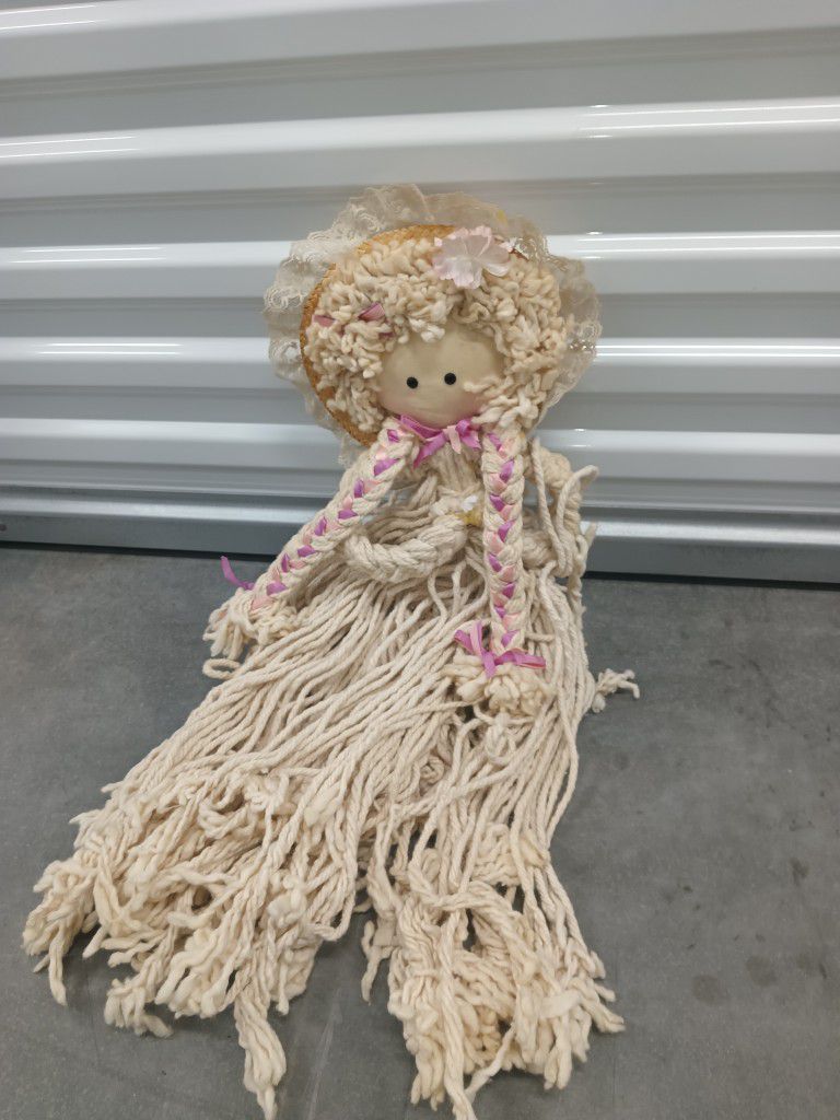 Creepy Mop Doll 