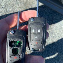Chevy Remote Flip Key 