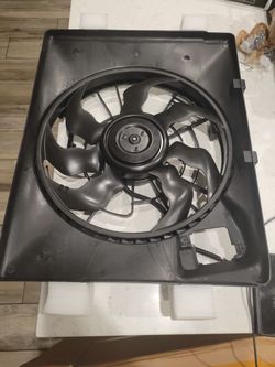 2014 Hyundai Sonata / 2014----2015 Kia Optima radiator fan with sensor part#620-983