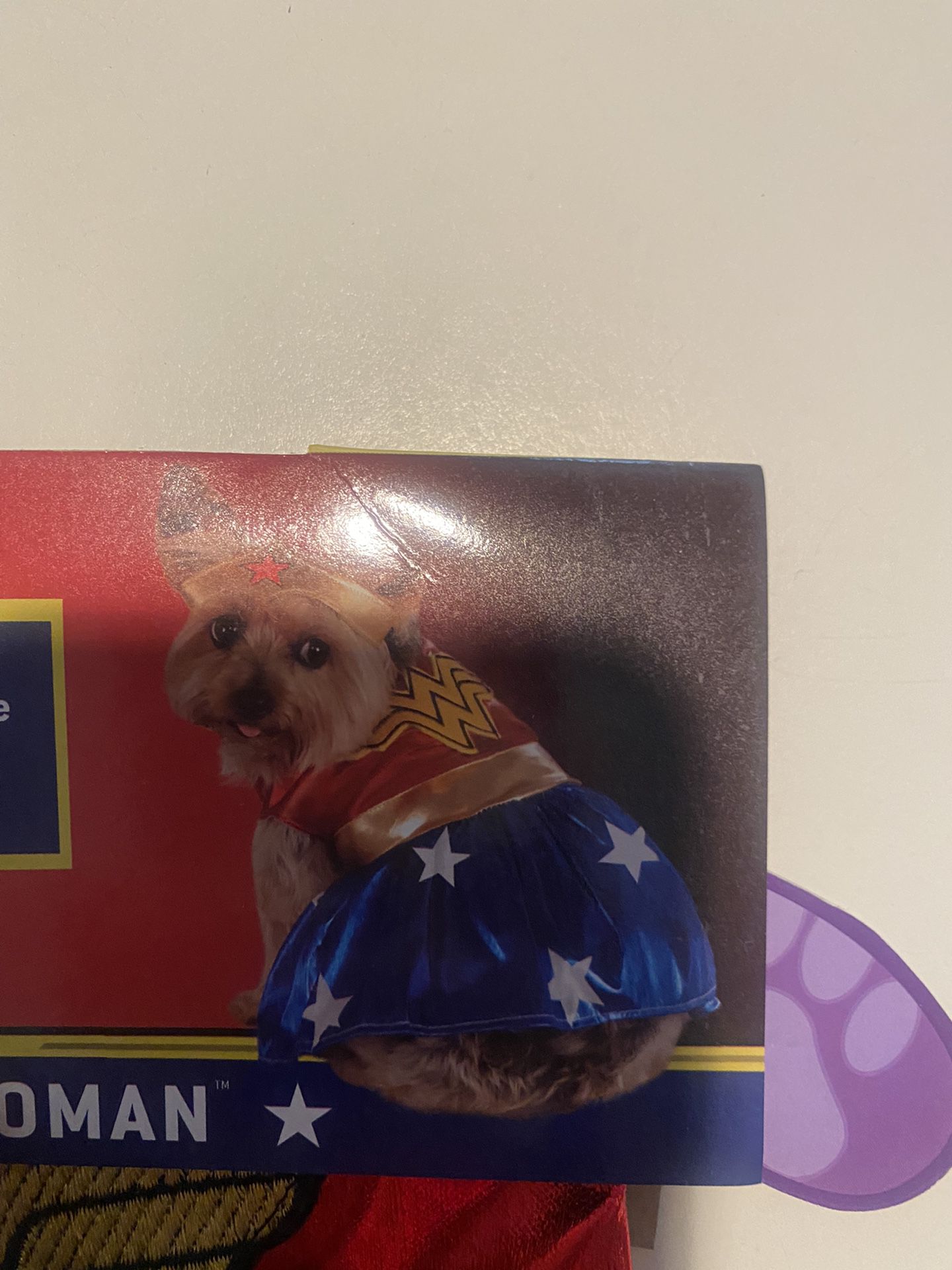 Wonder Woman Costume For Dogs (SMALL)