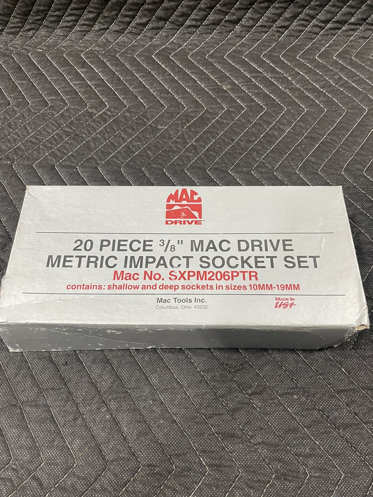 Mac Tools Impact Socket Set, 3/8 Drive