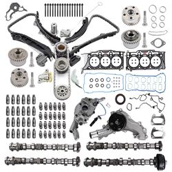 Engine Rebuild Overhaul Kit Camshaft Timing Chain Kit & VVT Valve Lifter Rocker Arm Fit For Jeep Chrysler 200 300 Challenger Charger Ram 1500 Wrangler