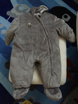 Winter baby bodysuit
