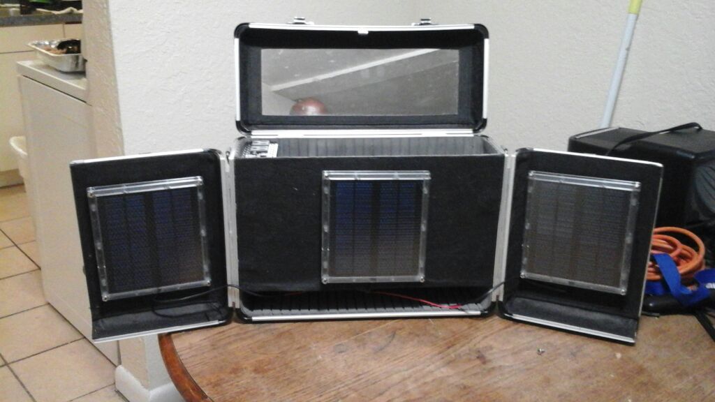 Solar powered generator