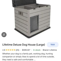 Lifetime Large dog House 