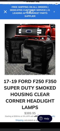 Ford Super Duty Headlights