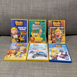 Lot of 6 Bob The Builder DVD’S