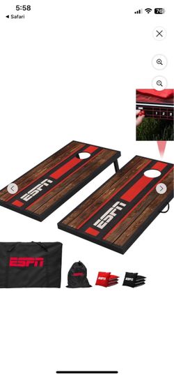 ESPN Complete Cornhole set