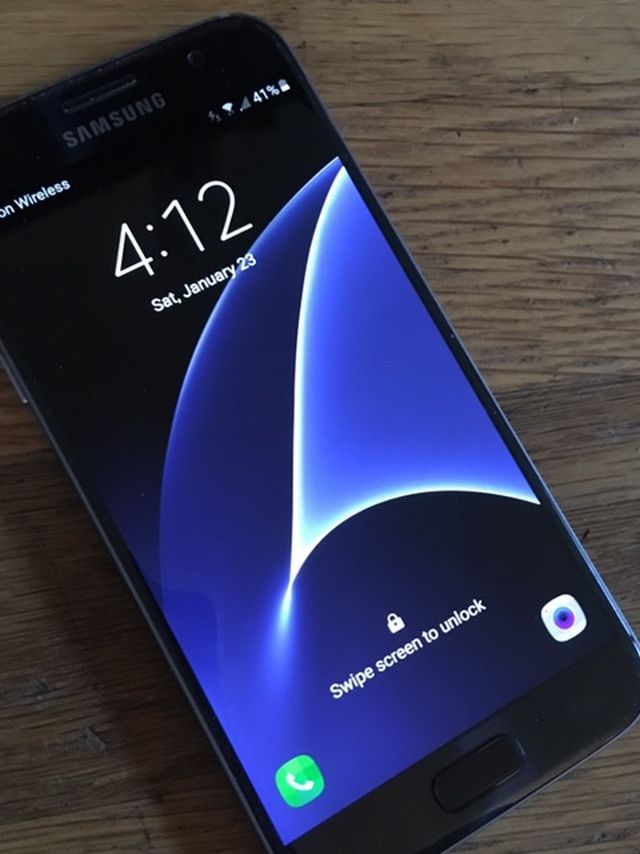 Samsung Galaxy S7 Sm-G930V 32GB Black Sapphire