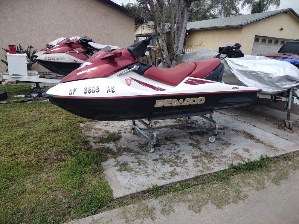 2003 SEADOO GTX DI 3 SEATER RUNNING CONDITION READY TO USE for Sale in