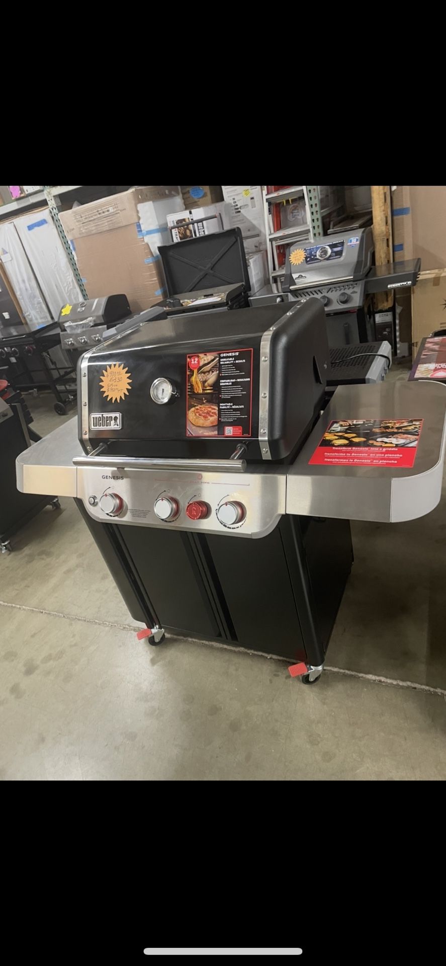 Bbq Grill Gas Propane Weber 