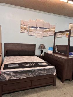 🚚Flash Deal🚚Brand New 6pc Queen Platform Bedroom Set $699, Delivery Available
