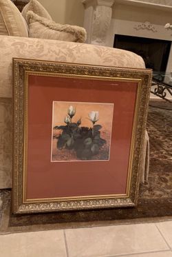 Framed picture - 24.5 by 27.5 inches