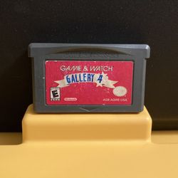 Game & Watch Gallery 4 Nintendo Gameboy GBA game boy cartridge and Four