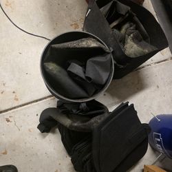 Variety Of Grow Bags And Growing Pots