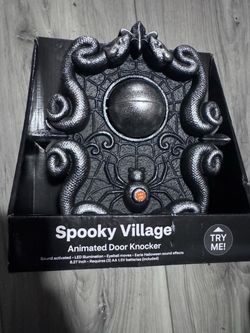 Halloween door knocker