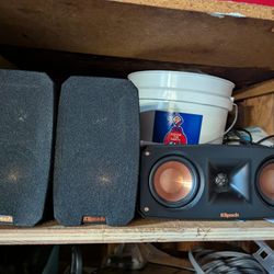 Klipsch Surround And Center Speakers. 