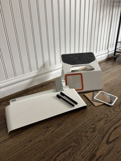 REDUCED: Fluidstance Dry Erase Metal Desk Accessories 