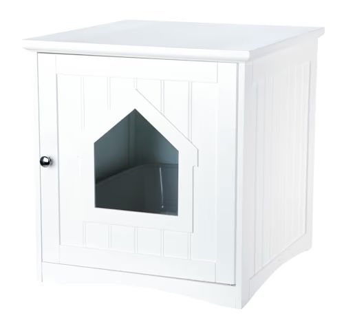 TRIXIE Wooden Pet House yWhite Litter Box