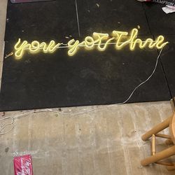 Light Up Sign